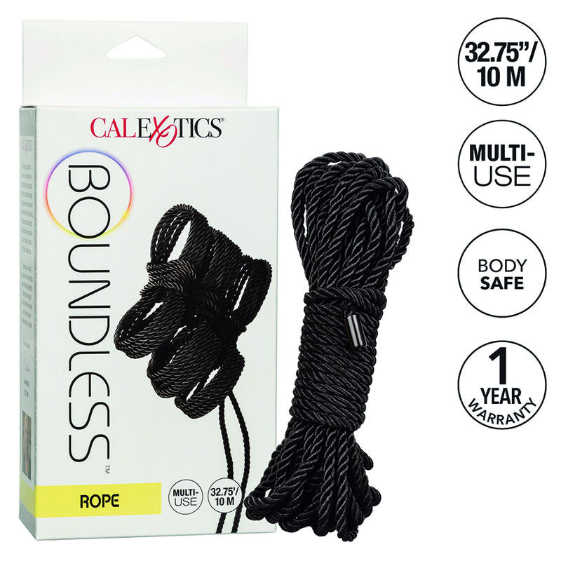 CALEXOTICS - BOUNDLESS ROPE 10M BLACK - Amore24