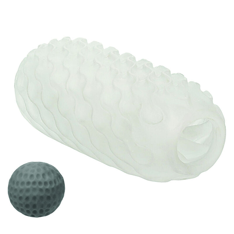CALEXOTICS - BOUNDLESS REVERSIBLE SQUISHY BALL STROKE YELLOW - Amore24