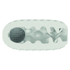 CALEXOTICS - BOUNDLESS REVERSIBLE SQUISHY BALL STROKE YELLOW - Amore24