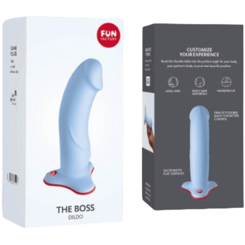 FUN FACTORY - THE BOSS REALISTIC DILDO DOVE BLUE - Amore24