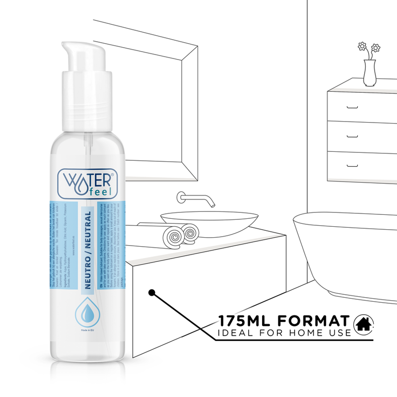 WATERFEEL - NATURAL LUBRICANT 175 ML - Amore24