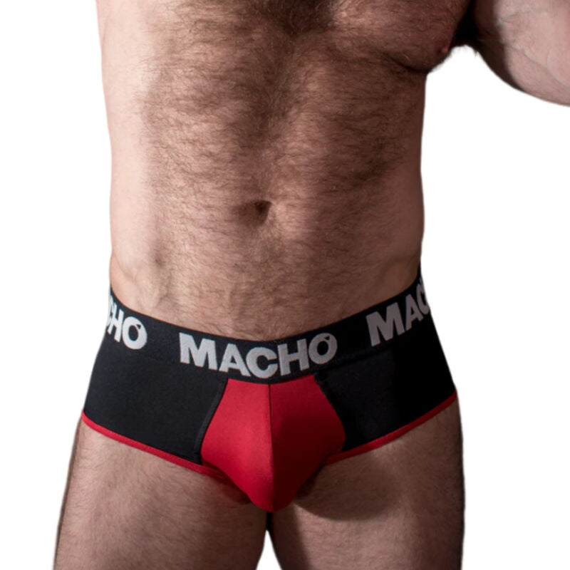 MACHO - MS26N SLIP BLACK/RED XL - Amore24