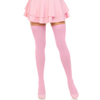 LEG AVENUE - NYLON THIGH HIGHS PINK - Amore24