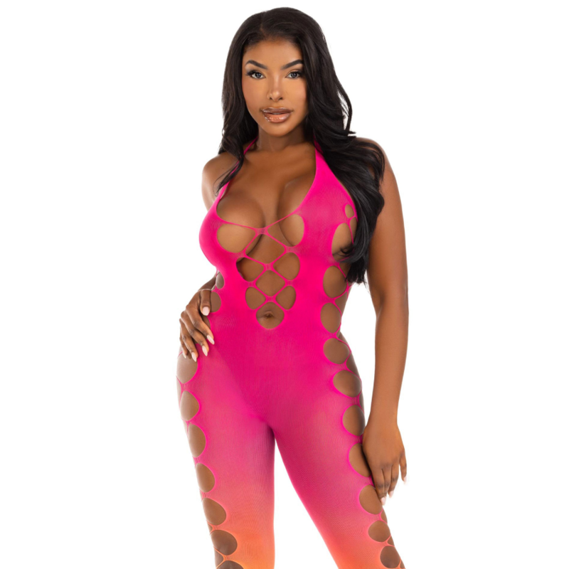 LEG AVENUE - ANKLE BODYSTOCKING SUNSET - Amore24