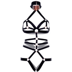 LEG AVENUE - CROTCHLESS ELASTIC BODY HARNESS - Amore24