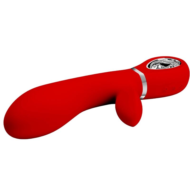PRETTY LOVE - THOMAS MULTIFUNCTION G - SPOT VIBRATOR RED - Amore24