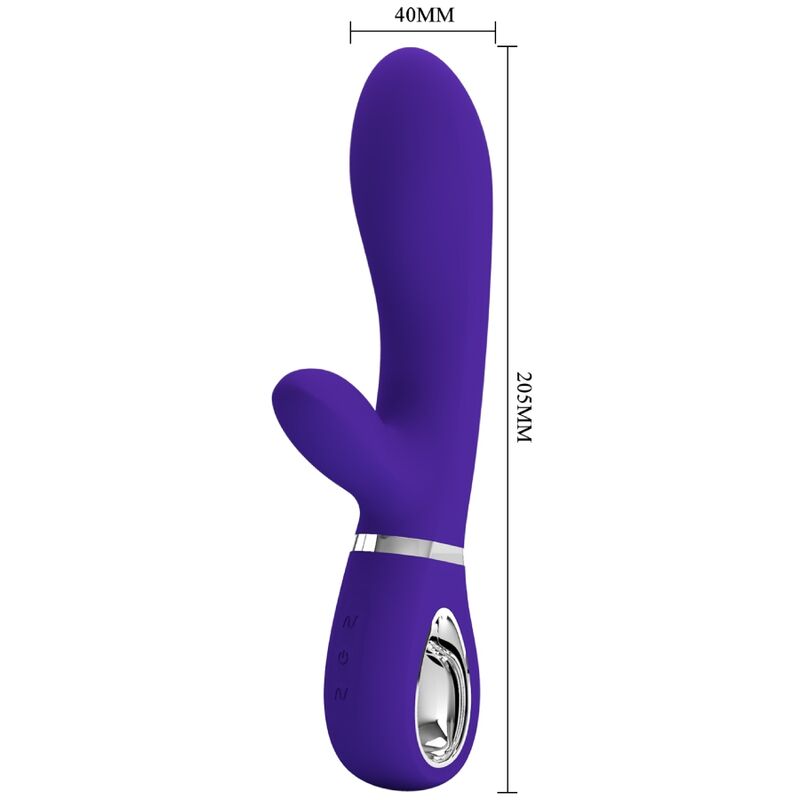 PRETTY LOVE - THOMAS MULTIFUNCTION G-SPOT VIBRATOR PURPLE - Amore24