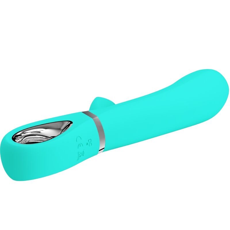 PRETTY LOVE - THOMAS MULTIFUNCTION G-SPOT VIBRATOR AQUA GREEN - Amore24