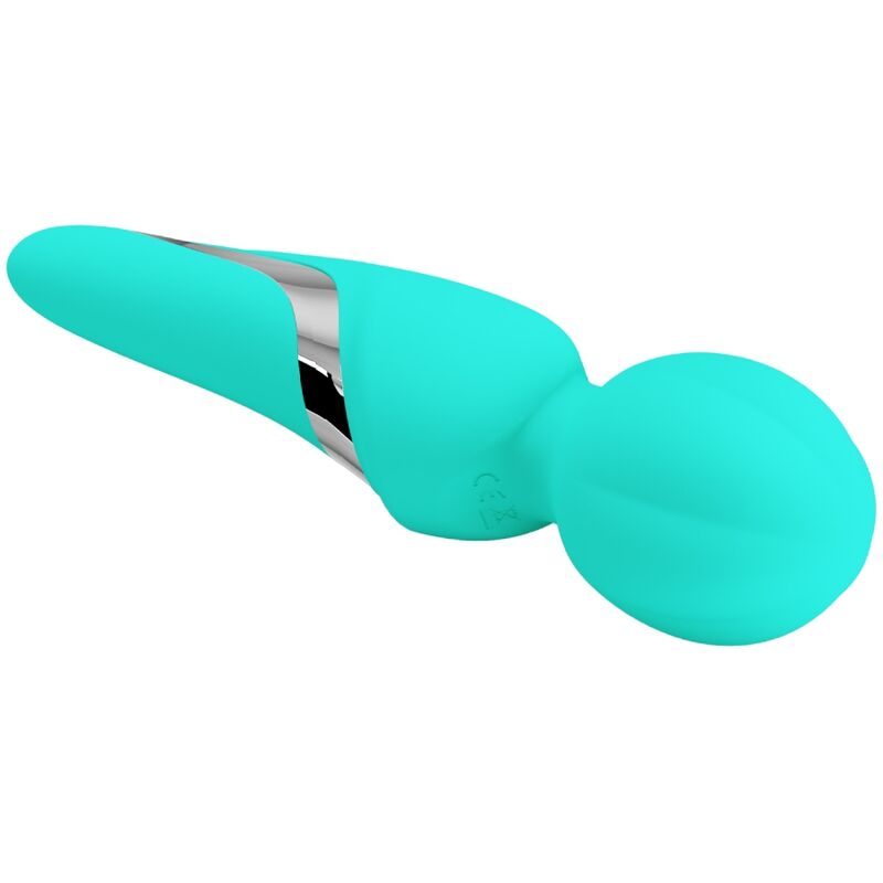PRETTY LOVE - WALTER VIBRATOR WAND AQUA GREEN - Amore24