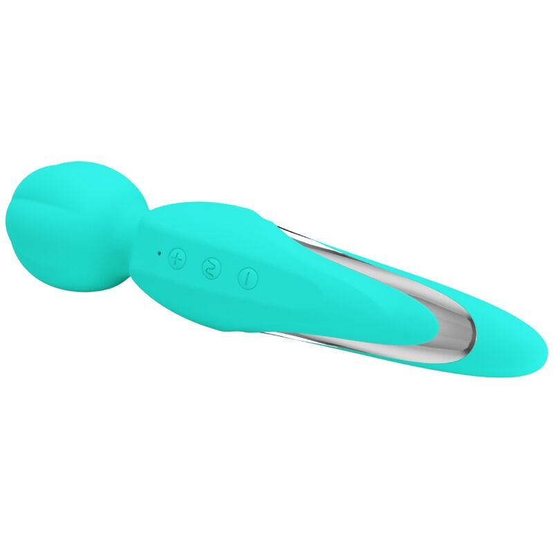 PRETTY LOVE - WALTER VIBRATOR WAND AQUA GREEN - Amore24