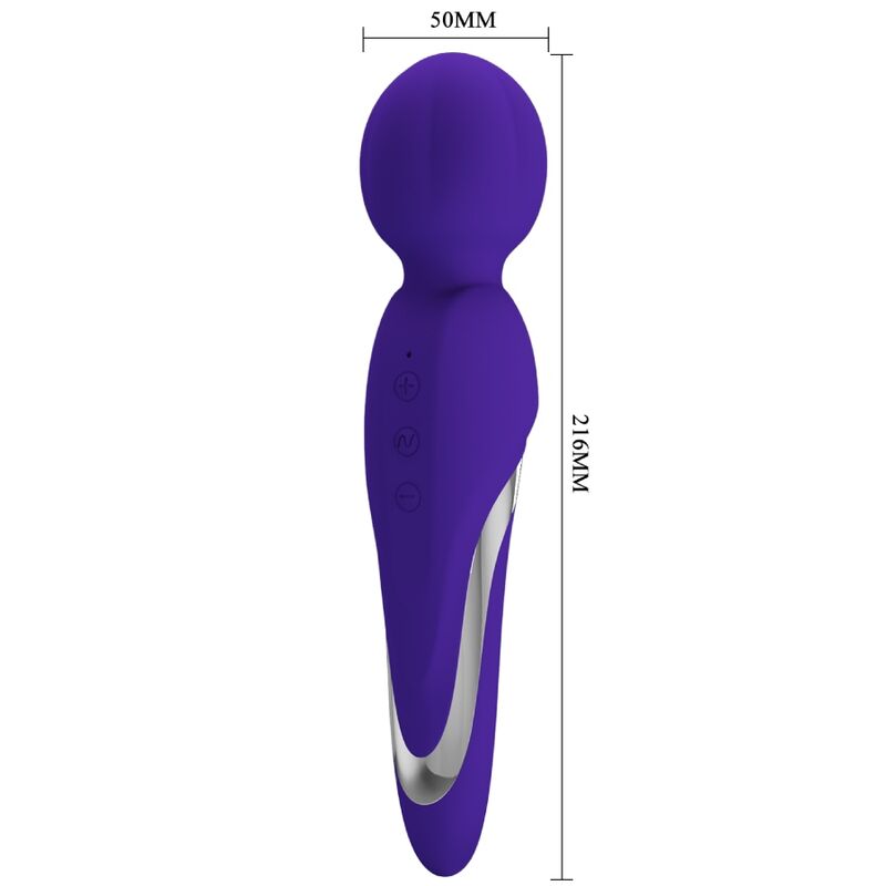 PRETTY LOVE - WALTER VIBRATOR WAND PURPLE - Amore24