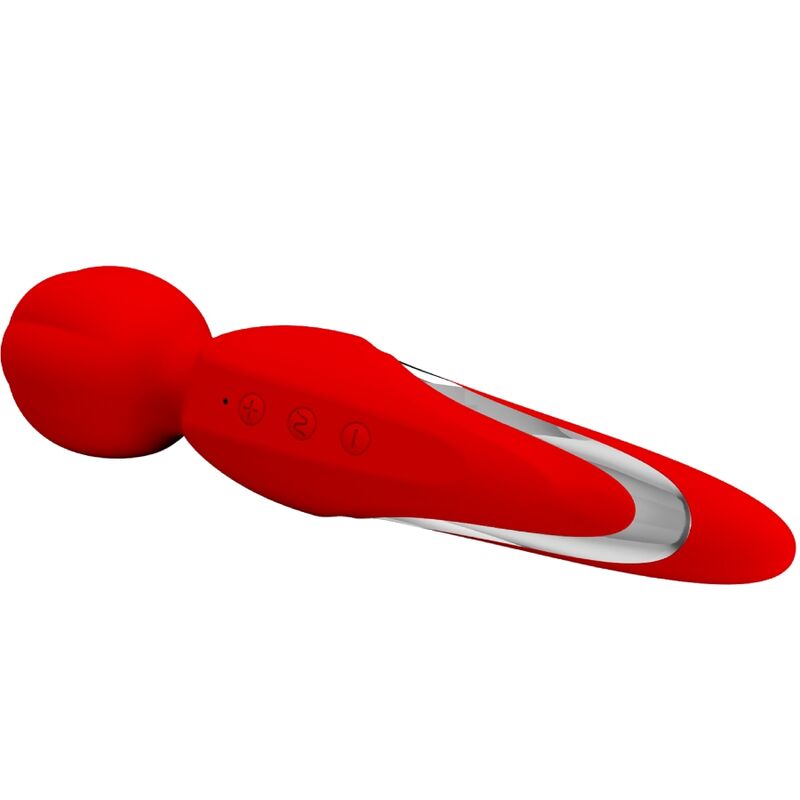 PRETTY LOVE - WALTER VIBRATOR WAND RED - Amore24