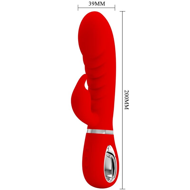 PRETTY LOVE - PRESCOTT MULTIFUNCTION G-SPOT VIBRATOR RED - Amore24