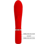 PRETTY LOVE - PRESCOTT MULTIFUNCTION G-SPOT VIBRATOR RED - Amore24