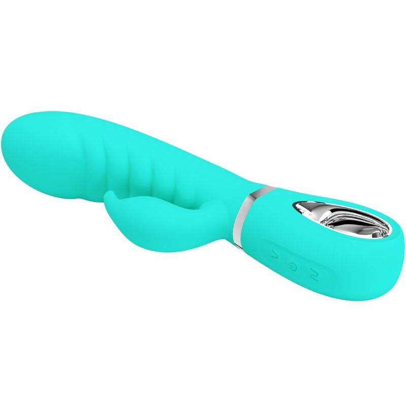 PRETTY LOVE - PRESCOTT MULTIFUNCTION G-SPOT VIBRATOR AQUA GREEN - Amore24