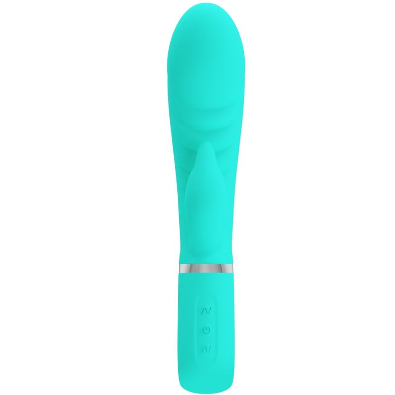PRETTY LOVE - PRESCOTT MULTIFUNCTION G-SPOT VIBRATOR AQUA GREEN - Amore24