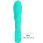 PRETTY LOVE - PRESCOTT MULTIFUNCTION G-SPOT VIBRATOR AQUA GREEN - Amore24