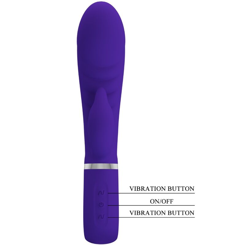 PRETTY LOVE - PRESCOTT MULTIFUNCTION G-SPOT VIBRATOR PURPLE - Amore24