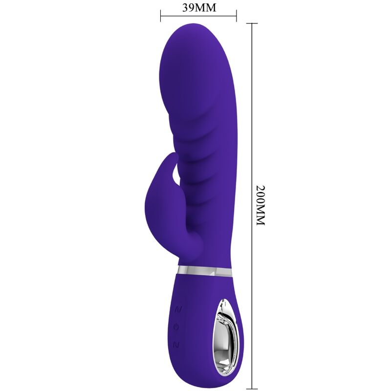 PRETTY LOVE - PRESCOTT MULTIFUNCTION G-SPOT VIBRATOR PURPLE - Amore24