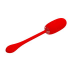 PRETTY LOVE - JULIUS WATERPROOF-RECHARGEABLE VIBRATING EGG RED - Amore24
