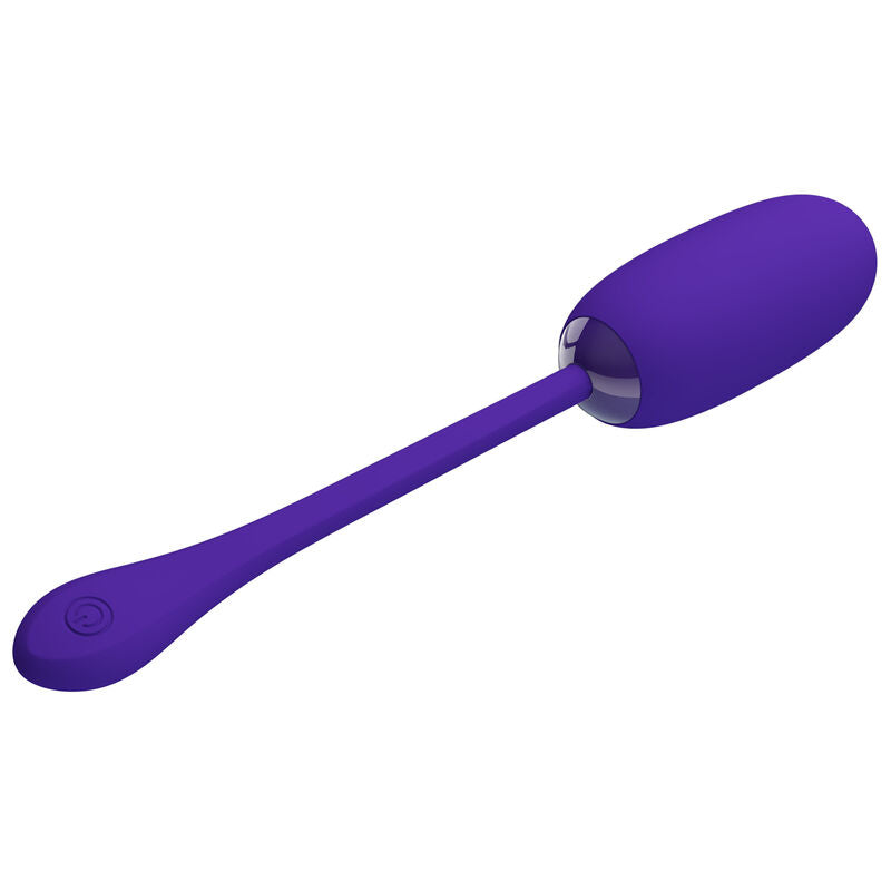 PRETTY LOVE - JULIUS WATERPROOF-RECHARGEABLE VIBRATING EGG PURPLE - Amore24