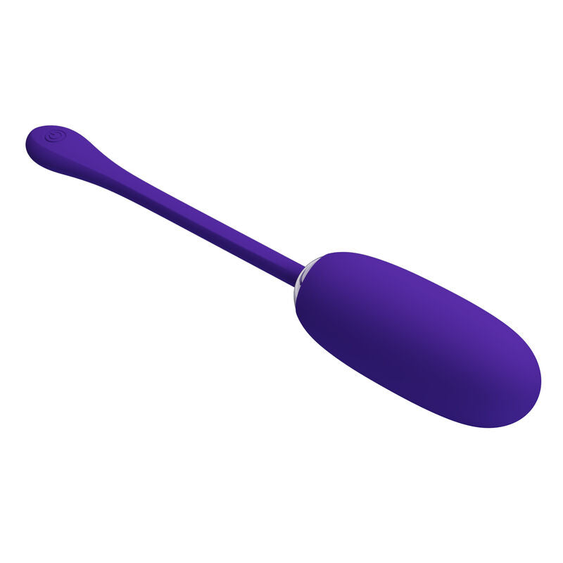 PRETTY LOVE - JULIUS WATERPROOF-RECHARGEABLE VIBRATING EGG PURPLE - Amore24