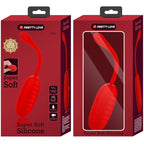 PRETTY LOVE - KIRK RECHARGEABLE VIBRATING EGG RED - Amore24