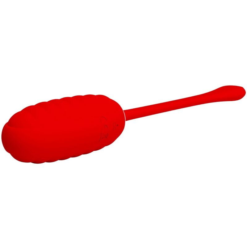 PRETTY LOVE - KIRK RECHARGEABLE VIBRATING EGG RED - Amore24