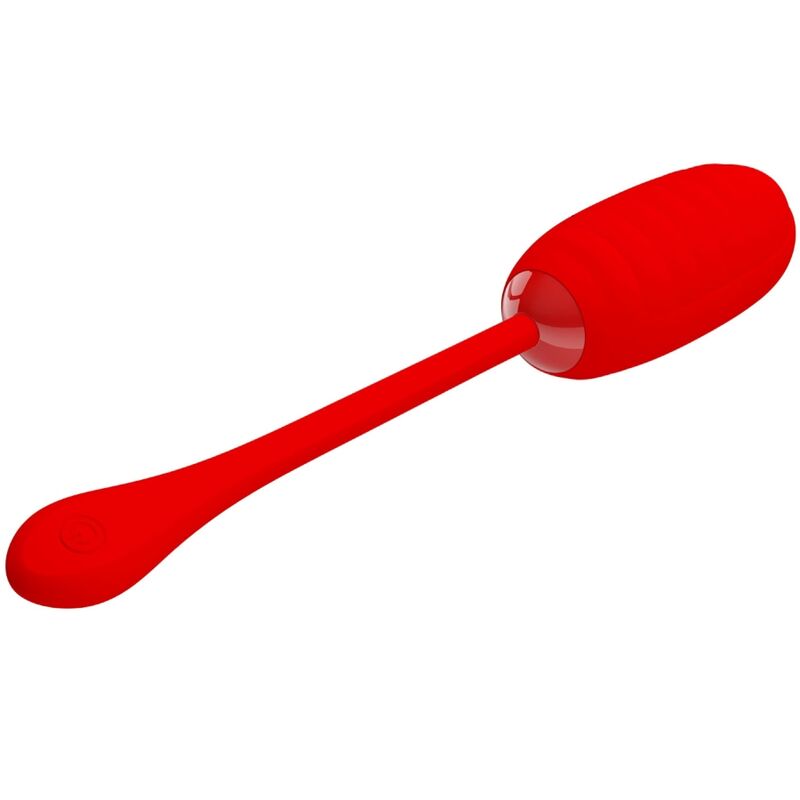 PRETTY LOVE - KIRK RECHARGEABLE VIBRATING EGG RED - Amore24