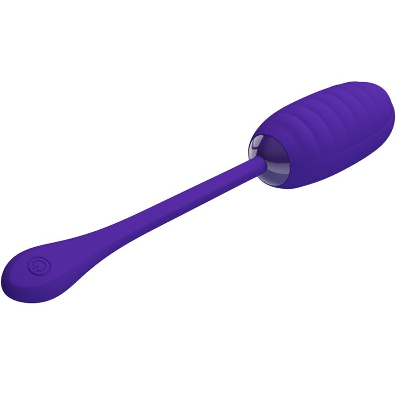 PRETTY LOVE - KIRK RECHARGEABLE VIBRATING EGG PURPLE - Amore24