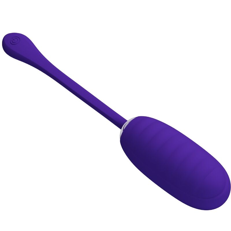 PRETTY LOVE - KIRK RECHARGEABLE VIBRATING EGG PURPLE - Amore24