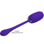 PRETTY LOVE - KIRK RECHARGEABLE VIBRATING EGG PURPLE - Amore24