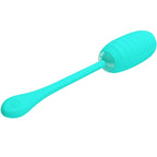 PRETTY LOVE - KIRK RECHARGEABLE VIBRATING EGG AQUA GREEN - Amore24