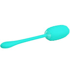 PRETTY LOVE - KIRK RECHARGEABLE VIBRATING EGG AQUA GREEN - Amore24