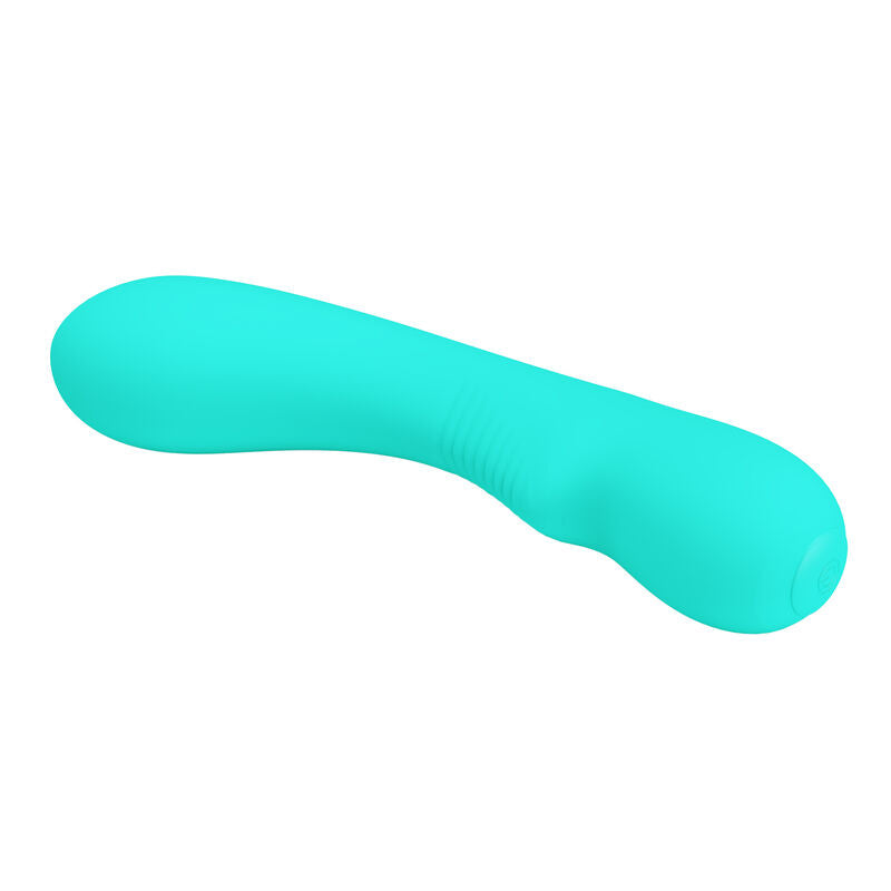 PRETTY LOVE - PRESCOTT RECHARGEABLE VIBRATOR AQUA GREEN - Amore24