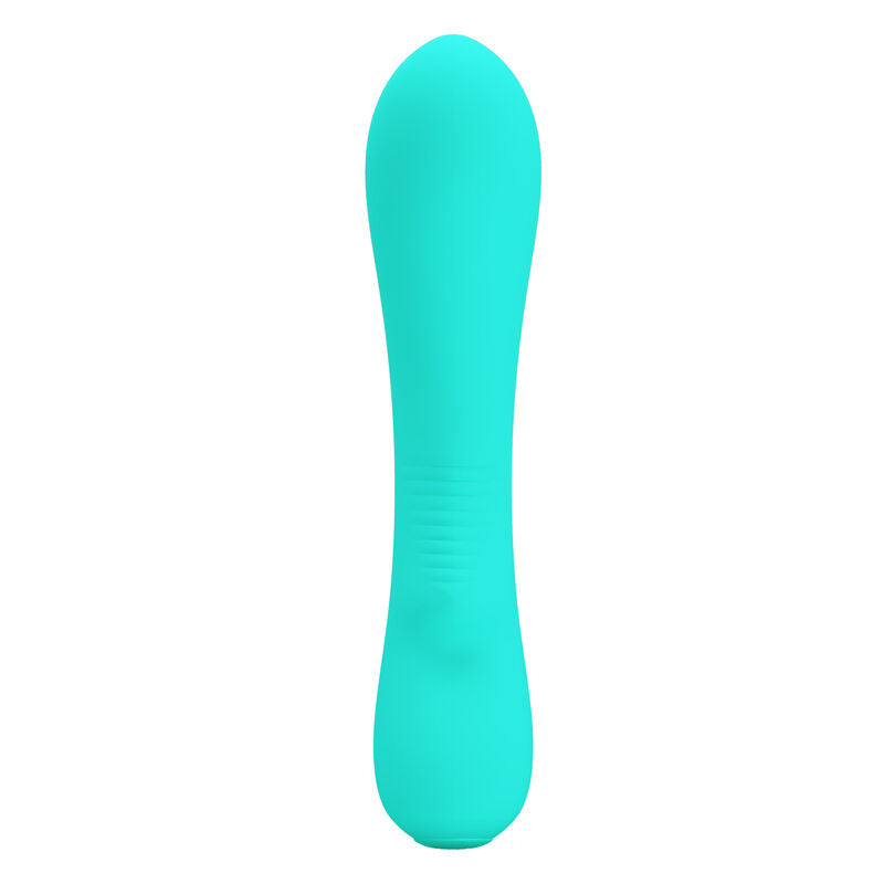 PRETTY LOVE - PRESCOTT RECHARGEABLE VIBRATOR AQUA GREEN - Amore24