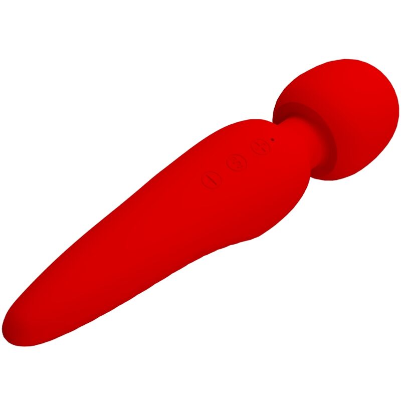 PRETTY LOVE - MEREDITH MASSAGER 12 VIBRATION MODES RED - Amore24