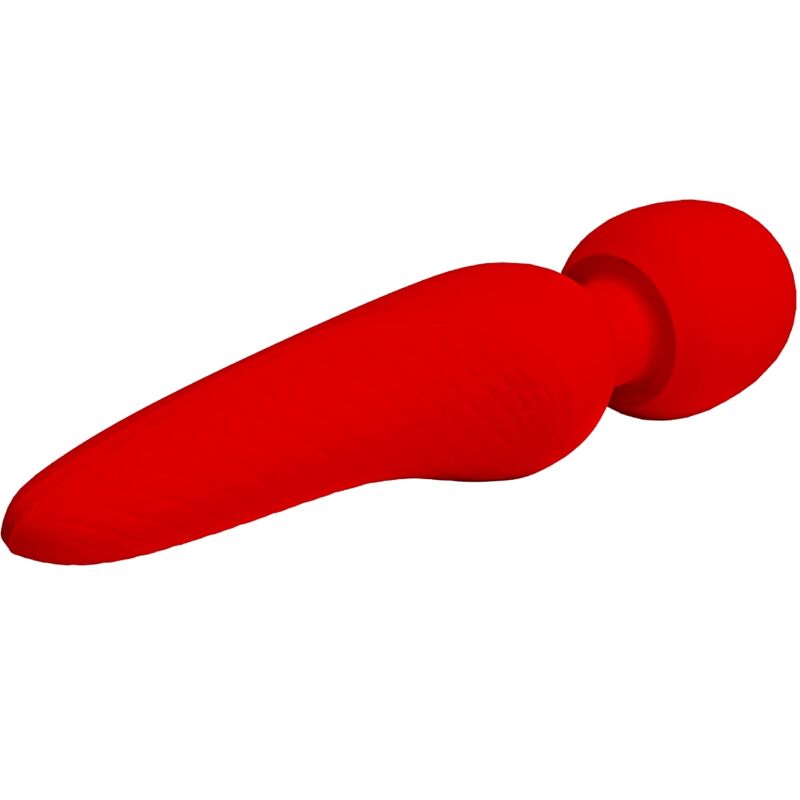 PRETTY LOVE - MEREDITH MASSAGER 12 VIBRATION MODES RED - Amore24