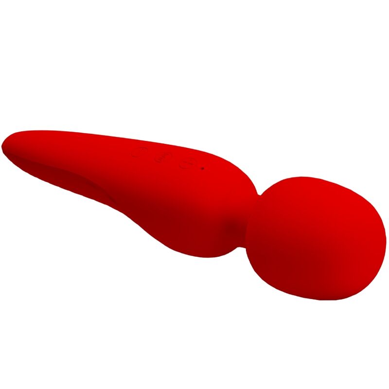 PRETTY LOVE - MEREDITH MASSAGER 12 VIBRATION MODES RED - Amore24