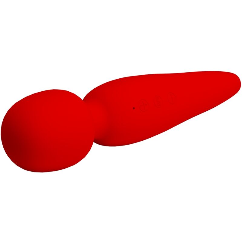 PRETTY LOVE - MEREDITH MASSAGER 12 VIBRATION MODES RED - Amore24