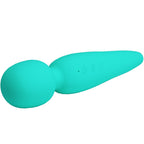 PRETTY LOVE - MEREDITH MASSAGER 12 VIBRATION MODES AQUA GREEN - Amore24