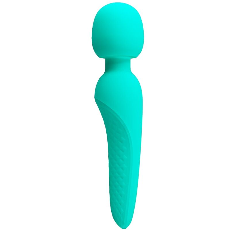 PRETTY LOVE - MEREDITH MASSAGER 12 VIBRATION MODES AQUA GREEN - Amore24