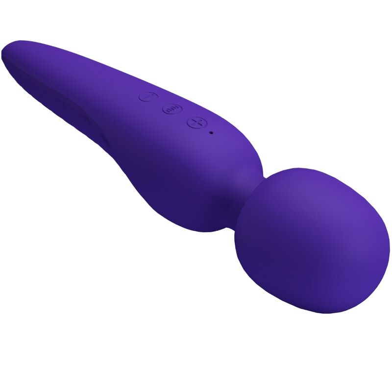 PRETTY LOVE - MEREDITH MASSAGER 12 VIBRATION MODES PURPLE - Amore24