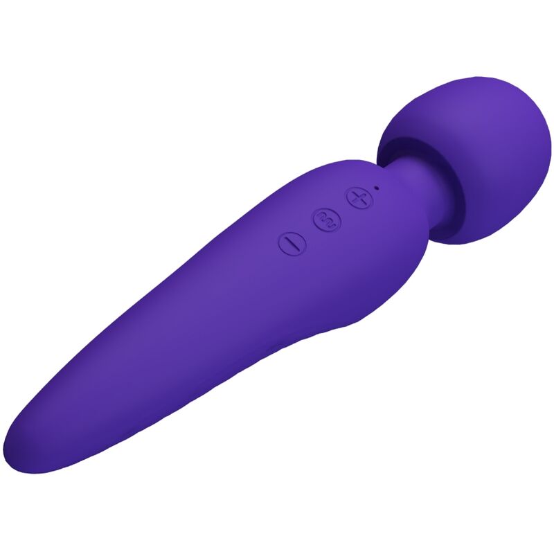PRETTY LOVE - MEREDITH MASSAGER 12 VIBRATION MODES PURPLE - Amore24