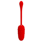 PRETTY LOVE - VIBRATING EGG WITH RED RECHARGEABLE MARINE TEXTURE - Amore24