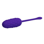 PRETTY LOVE - VIBRATING EGG WITH PURPLE RECHARGEABLE MARINE TEXTURE - Amore24