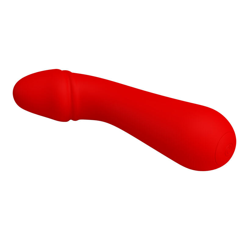 PRETTY LOVE - CETUS RECHARGEABLE VIBRATOR RED - Amore24