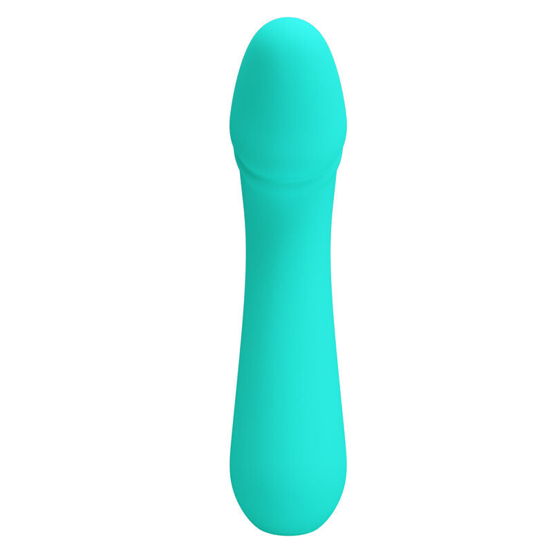 PRETTY LOVE - CETUS RECHARGEABLE VIBRATOR AQUA GREEN - Amore24