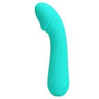 PRETTY LOVE - CETUS RECHARGEABLE VIBRATOR AQUA GREEN - Amore24