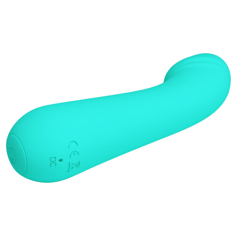 PRETTY LOVE - CETUS RECHARGEABLE VIBRATOR AQUA GREEN - Amore24